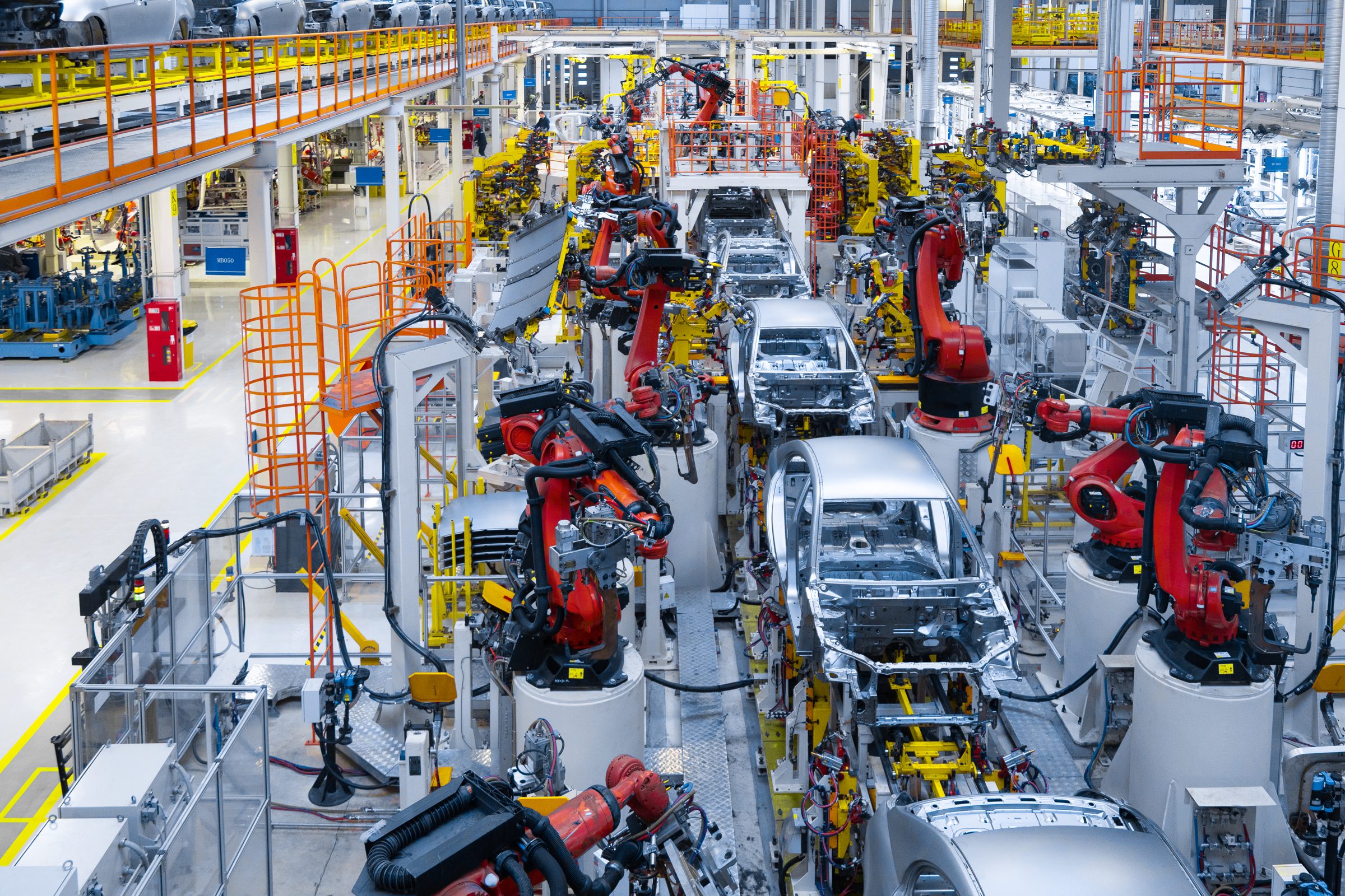 Automated discrete manufacturing and assembly line robotics