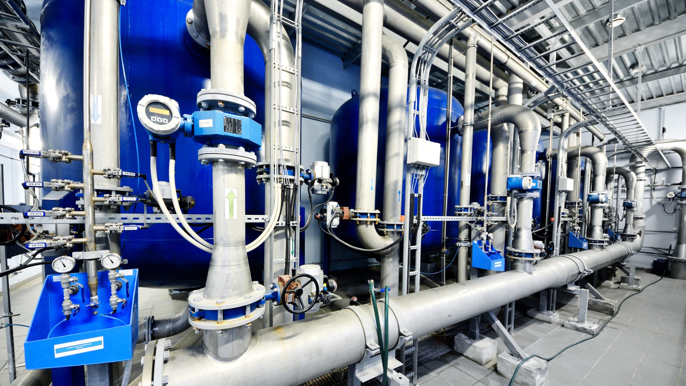 Steam boiler drum equipment