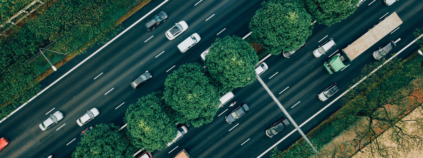 traffic on a major highway